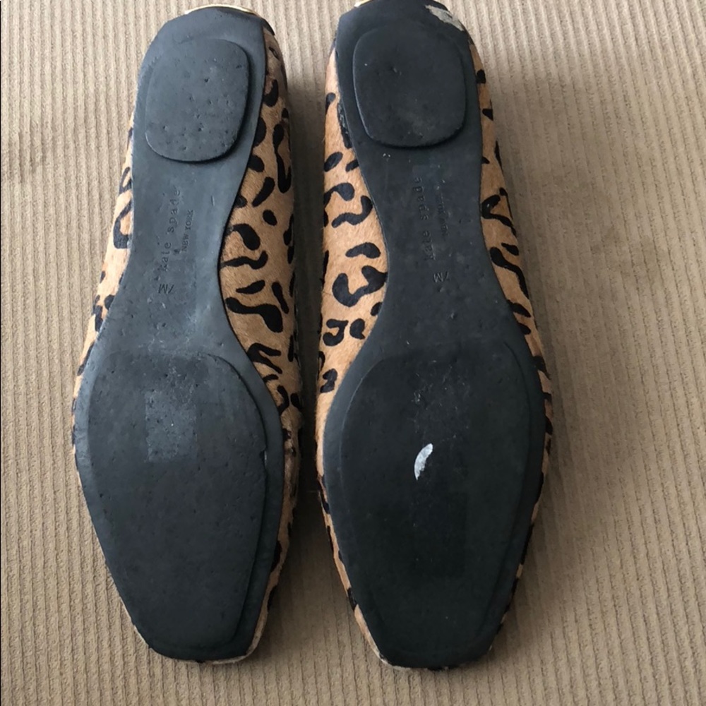Leopard Print Kate Spade Flats - Picture 3 of 5